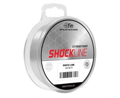 FIN SHOCK Line - šokový vlasec nadväzcový 80m